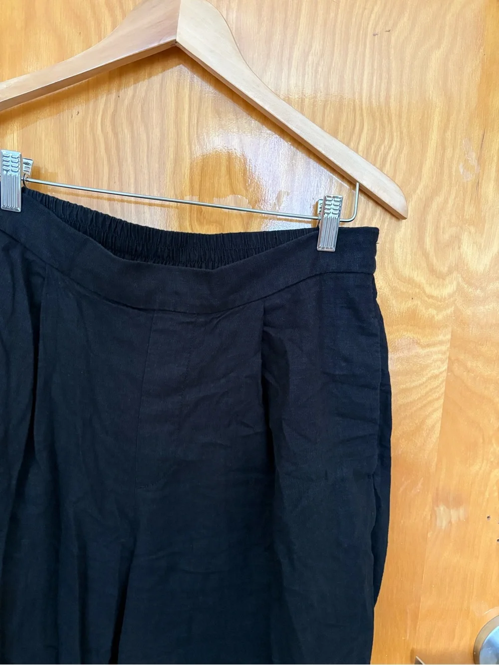 Banana Republic wide leg linen pants